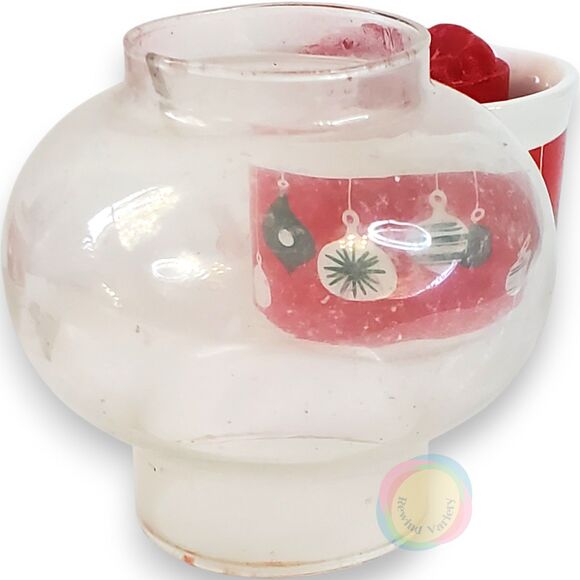 Vintage 1985 Himark Christmas Votive Hurricane Lamps Candle Holders Set of 2 BOX - Picture 11 of 16